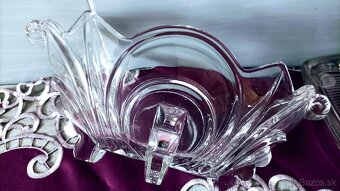 Retro sklo - misy, vázy, popolník - 5