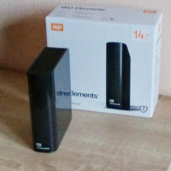 Externý disk WD Elements Desktop 14 TB - NOVÝ - 5