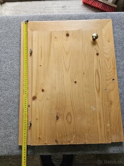 Drevene dvierka , vešiak - 5