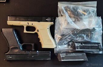 Glock 18c gbb + 2x na náhradné diely - 5