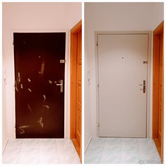Maliarske práce, renovácia dverí - 5