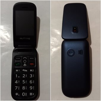 Klasické Tlačidlové Senior Mobily Veľký Display Dual Sim - 5