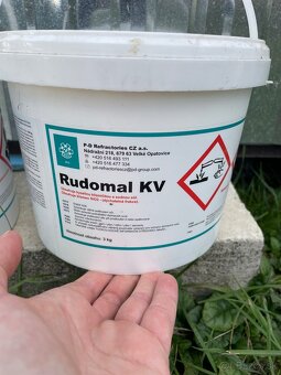 Miska na kondenz ZOP, šamotový tmel Rudomal - 5