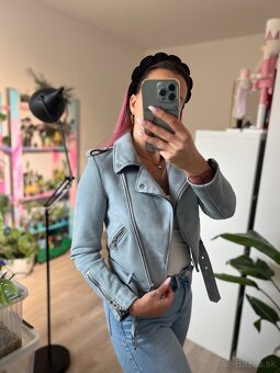 Semišová bunda Zara Basic - 5