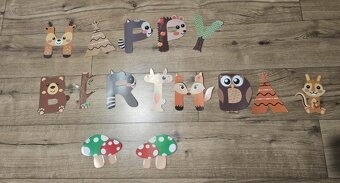 Výzdoba na detskú oslavu v štýle les - 5