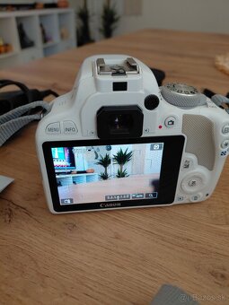 Canon EOS 100D – biely, ako nový + taška - 5