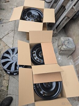 5x100 r16 plechove disky nove Scala,Kamiq, Fabia 3,4 - 5