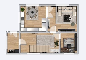 Rodinný dom, 17á pozemok, Vajkovce - 5