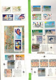 Poštové známky - 30 - OSN fauna a flóra - 25€ - 5