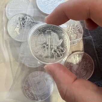 Strieborne mince philharmoniker - 5