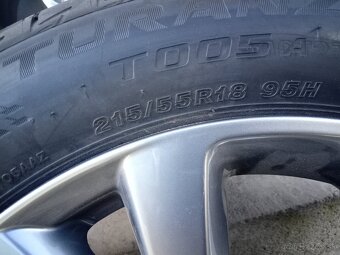 MAZDA 18"215/55 R18 ORIGINÁLNE HLINÍKOVÉ DISKY - 5