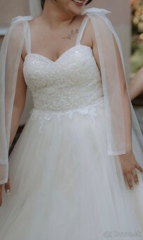 Svadobné šaty Magic Bride, kruh, závoj - 5