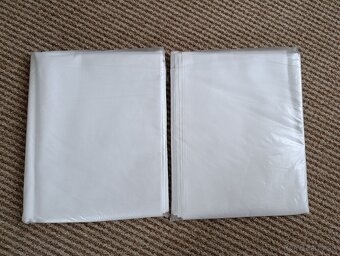 Posteľné obliečky a plachty biele bavlnené - 5