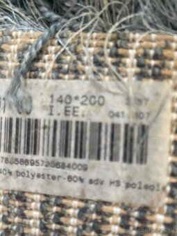 Sivý koberec 140x200 - 5