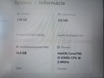 Lenovo Thinkpad T460 + Intel core i5 + 16gb ram + Windows 11 - 5