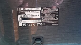 LG smart tv 43” - 5
