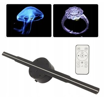 MODERNÁ FORMA REKLAMY 3D Hologramový LED Projektor Pútač - 5