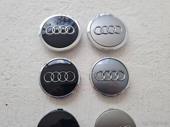 Stredové krytky - pukličky kolies AUDI - 5