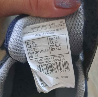 Topánky 2 ks pre chlapca velk. 23 a 24 - 5