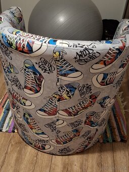 Kreslo so športovým dizajnom v záruke - 5