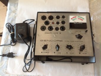 MERAC ELEKTRONIEK    " TC 142 SENCORE TUBE CHECKER  " - 5