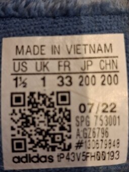 Chlapcenske zimne topanky ADIDAS v.33 - 5