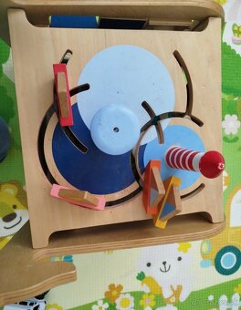 Small foot Drevené chodítko Veľryba - 5