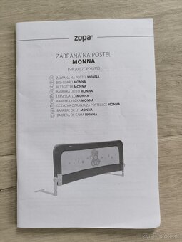 Nová ZOPA zábrana na posteľ - 5