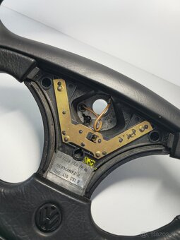 VR6 golf 3, passat b4 kožený volant - 5