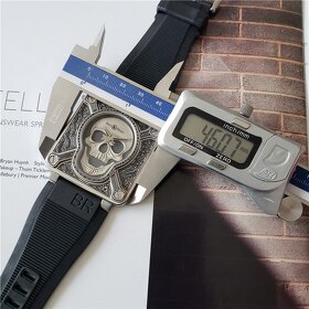 Pánske hodinky Bell & Ross Skull Burn Limited Edition - 5