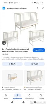 Postieľka k posteli 3v1 - 5