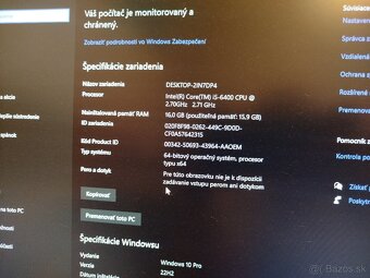 PC Fujitsu (Intel i5-6400, 16GB RAM, 500GB SSD + 500GB HDD) - 5