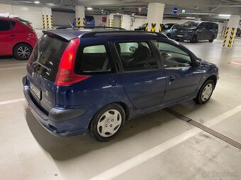 Peugeot 206 SW  2003 1.1 benzín 44kw 220 000km - 5