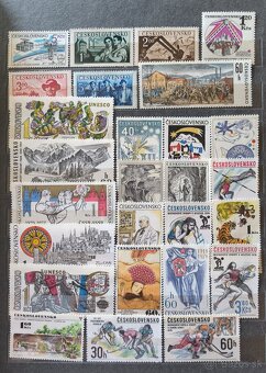 Poštové známky Československo - 250ks čisté - 5