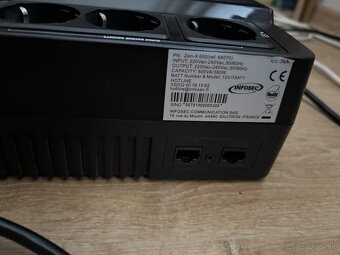 INFOSEC Zen-X 600, UPS 380W/600VA/FR APC - 5
