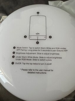 led wifi lampa , dig vaha flamb.pistol - 15€ - 5