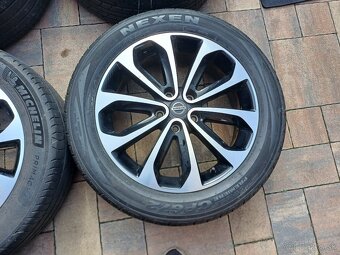 hlinikové disky-orig-Nissan Qashqai--61/2Jx18-ET-40--5x114,3 - 5