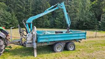 Vyvážačka Pfanzelt S9242 9tun se sklopnou korbou - 5