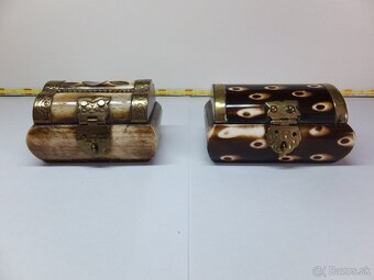 Set, orientální pěkné šperkovnice 5 kusů. - 5