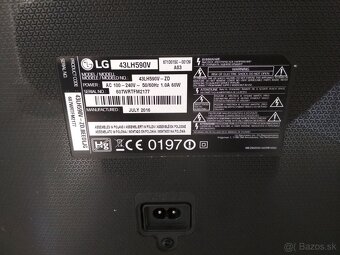 43" LED Smart TV LG 43LH590V, WiFi, uhlopriečka 108cm - 5
