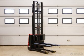 Ručne vedený elektr.ysokozdvižný paletový vozík 1,2t.nový - 5