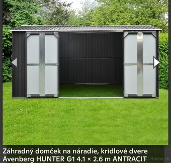 Zahradny domcek, buda na naradie, sklad poskodeny - 5