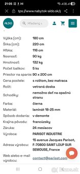 Poschodová posteľ s písaním stolom. - 5