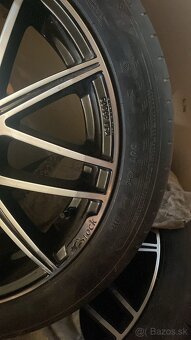 Predám disky s kolesami na VW Goodyear Eagle F1 - 5