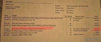 MSI B450 GAMING PRO CARBON AC / nefunkčná - 5