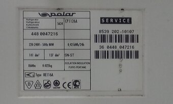 Chladnička POLAR - 5