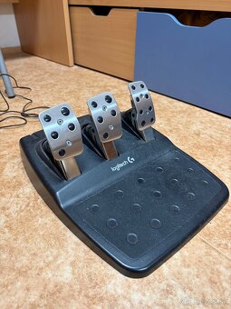 herný volant logitech g920 - 5