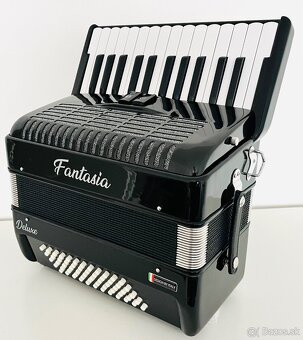 Predám nový akordeón FANTASIA DE LUXE 60 basový- - 5