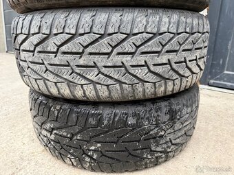 Plechové disky + zimné pneu 205/55 R16 - 5