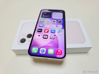 APPLE IPHONE 13 128GB PINK,ZDRAVIE BATERKY 100% - 5
